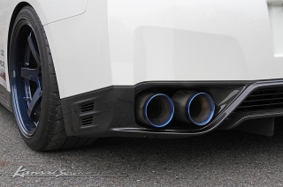 ＳＣコムレイド 　R35 GTR 純正マフラー 希少 美品】ニッサン R35 GT-R 後期 純正 チタン マフラー